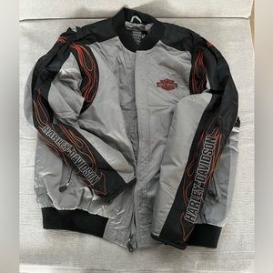 Harley-Davidson motorcycle riding jacket.